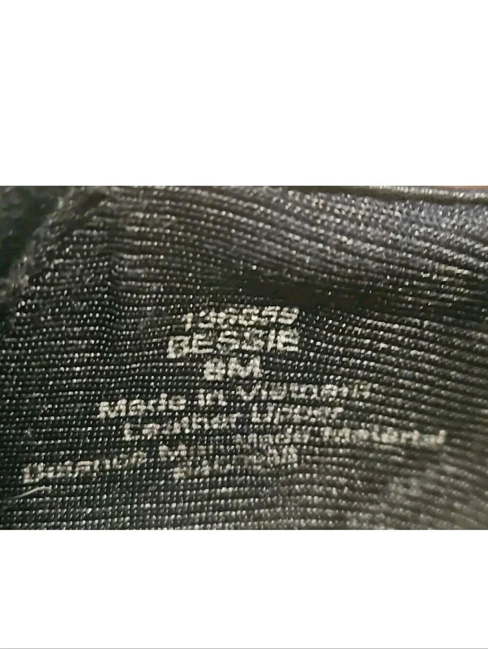 Clarks classic black